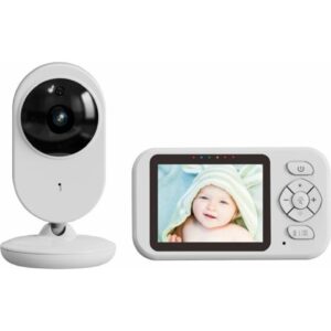 Gece Görüşlü Bebek Kamerası 2.8" LCD Ekran 300m Menzil VOX Modu 2 Yönlü Ses