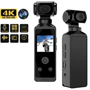 K850H 4K Kameralı 3 Eksen Gimbal Sabitleyici | 16MP Video Kaydedici | 1.3” LCD Ekranlı Stabilizasyon Cihazı