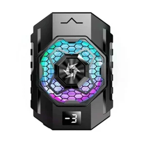 SL-31 PUBG Alüminyum MagSafe Manyetik Telefon Soğutucu Fan | Kademeli Derece Göstergeli RGB Cooler