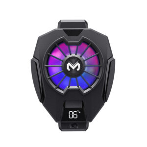 DL05 Telefon Soğutucu Fan | LED Sıcaklık Göstergeli Smartphone Radyatör Oyun Soğutucu Pedi | 4.5–7.5 İnç Uyumlu