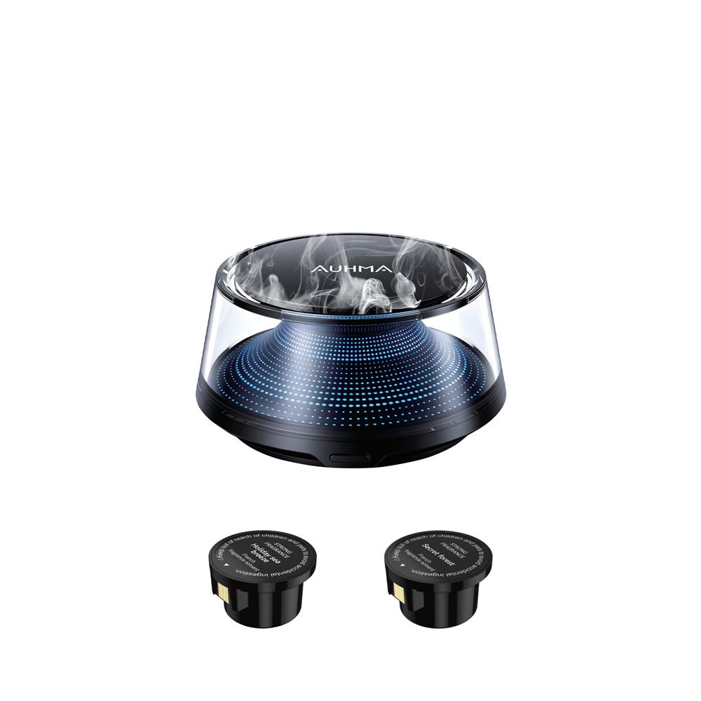 Auhma AF-12 Araç İçi Nemlendirici ve Koku Difüzörü 160ml – Nano Mist, USB, Sessiz Çalışma Aromaterapi
