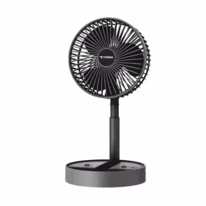 F-06 Siyah Mini Masaüstü Fan – Taşınabilir Sessiz Masa Vantilatörü