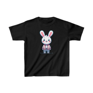 Unisex Çocuk Baskılı T-Shirt - Siyah
